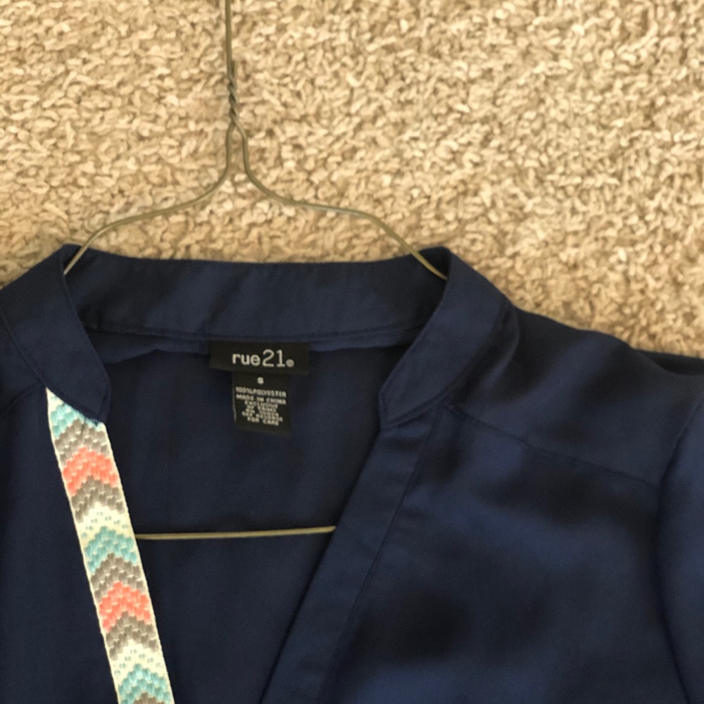 Blue blouse